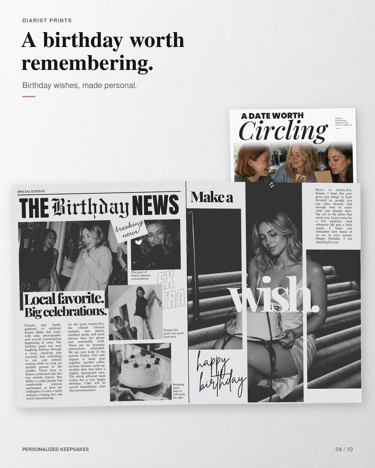 Birthday & Best Friend Magazine