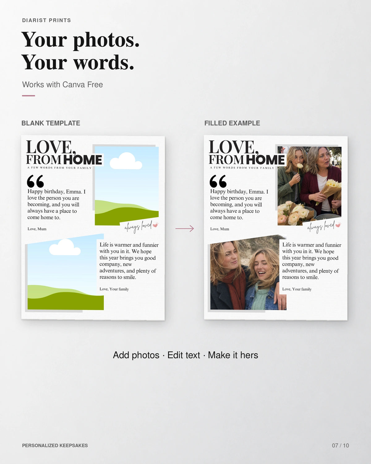 Birthday & Best Friend Magazine