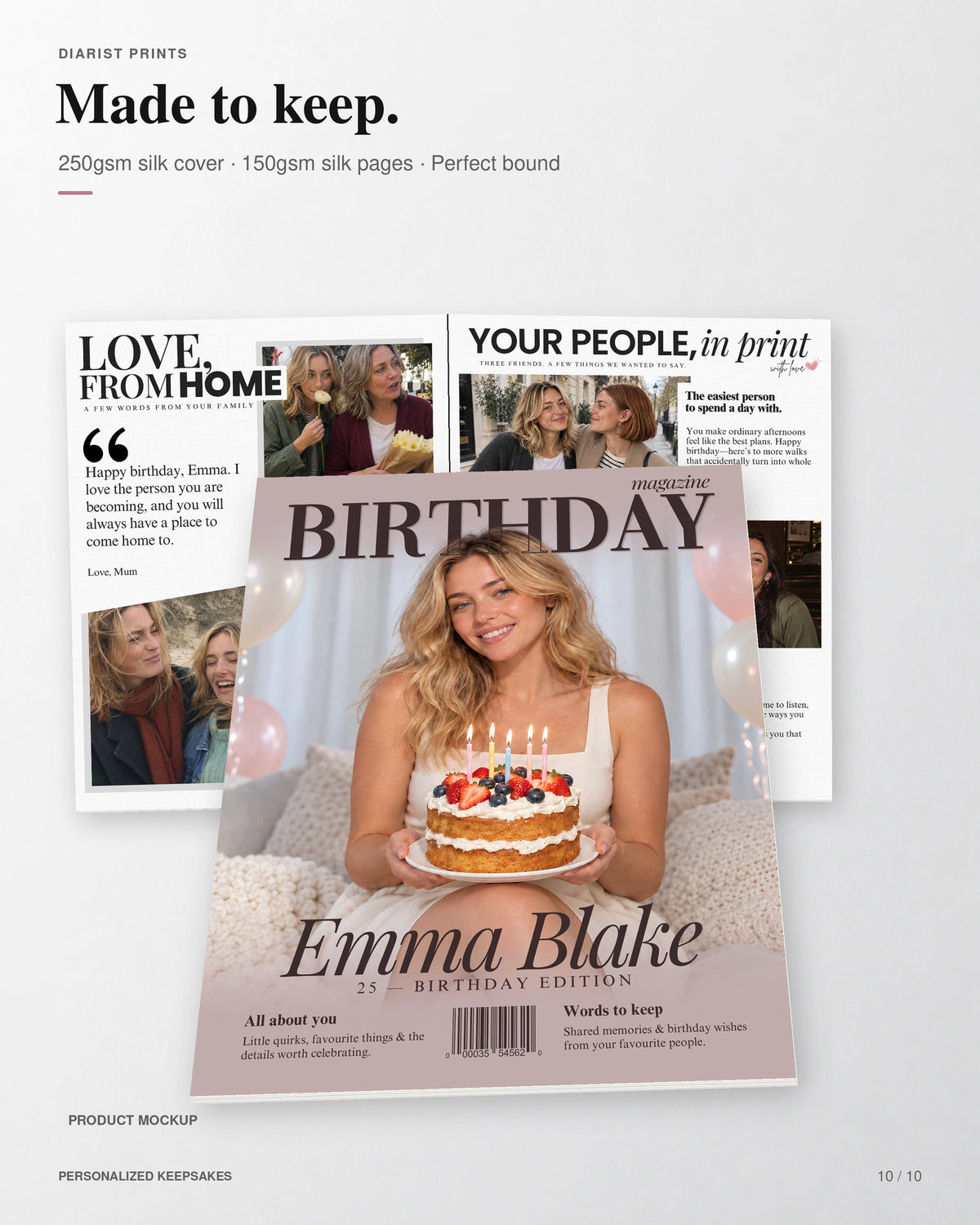 Birthday & Best Friend Magazine